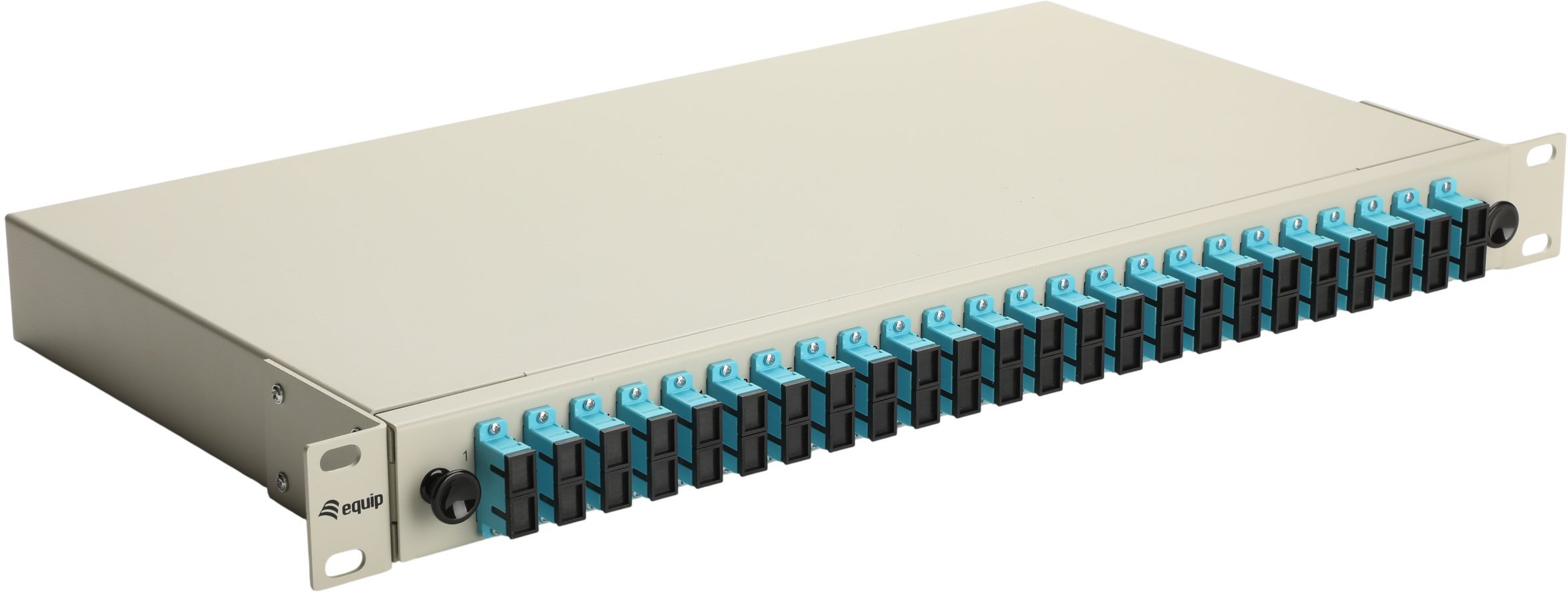 Equip Kaseta światłowodowa 24-Port SC-Duplex OM3 1U kompletna szara 337313