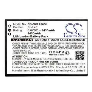 Nokia 2660 Flip 4G / BL-L4E 1150mAh 4.26Wh Li-Ion 3.7V (Cameron Sino) - Baterie do telefonów - miniaturka - grafika 1