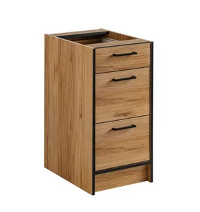 Szafka kuchenna z szufladami, Carballo, 40x56x81 cm, dąb warmia, mat - Szafki kuchenne - miniaturka - grafika 1