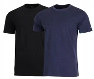 Koszulki męskie - 2x HI-TEC KOSZULKA BAWEŁNIANA T-SHIRT PLAIN DWUPAK R. XXL - miniaturka - grafika 1
