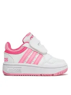 Buty dla dziewczynek - adidas Sneakersy Hoops 3.0 Cf I IG3719 Biały - miniaturka - grafika 1