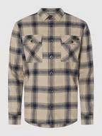 Koszule męskie - Koszula casualowa o kroju regular fit z mieszanki wiskozy i bawełny - miniaturka - grafika 1