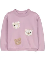 Bluzy i sweterki niemowlęce - carter's Bluza w kolorze jasnoróżowym - miniaturka - grafika 1