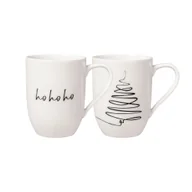 Kubki - Villeroy & Boch Kubek do kawy Statement 280 ml zestaw 2 sztuk XMAS - DS - miniaturka - grafika 1