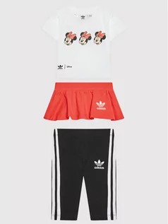 Koszulki dla chłopców - Adidas Komplet dziecięcy Disney Mickey And Friends H20326 Kolorowy Regular Fit - grafika 1