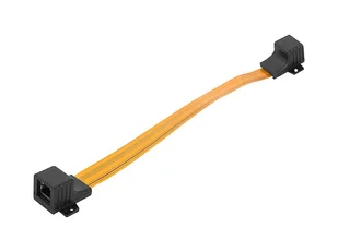 Przejście podokienne RJ45 Ultra slim - Wtyczki i adaptery - miniaturka - grafika 1
