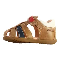 Sandały damskie - Sandały Geox Model B Sandal Macchia Boy Kolor Brązowy - miniaturka - grafika 1
