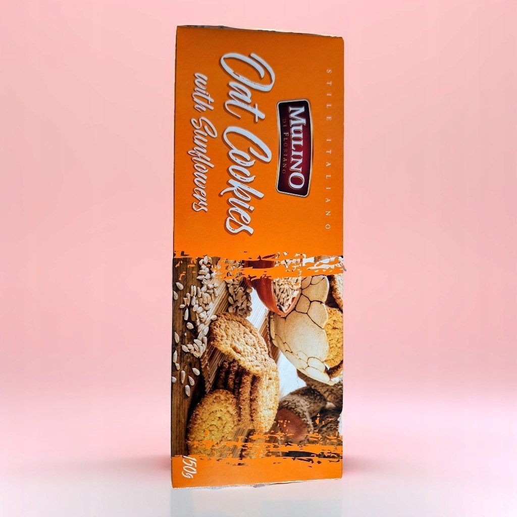 Ciastka owsiane ze słonecznikiem