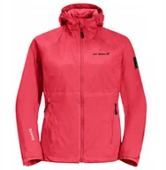 Kurtki i kamizelki sportowe damskie - Jack Wolfskin Tasman 2l Jkt W 1114971-2058 Czerwone M - miniaturka - grafika 1