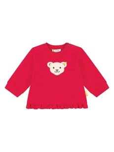 Steiff Bluza w kolorze czerwonym - Bluzy i sweterki niemowlęce - miniaturka - grafika 1