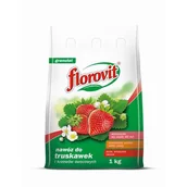 Nawozy ogrodnicze - Nawóz do truskawek i krzewów owocowych worek 1 kg Florovit - miniaturka - grafika 1