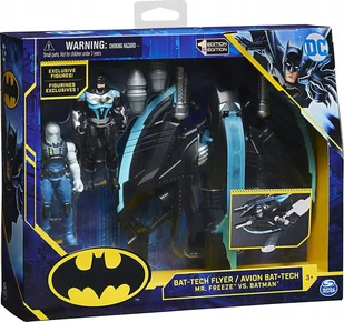 Spin Master Spin Master Batman Bat-Wing with 2 10cm-F - 6063041 - Zabawki kreatywne - miniaturka - grafika 1