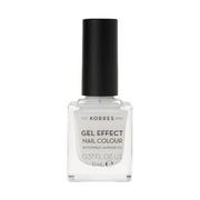 Lakiery do paznokci - Korres Sweet Almond Nail Colour Nr 01 Blanc White - miniaturka - grafika 1