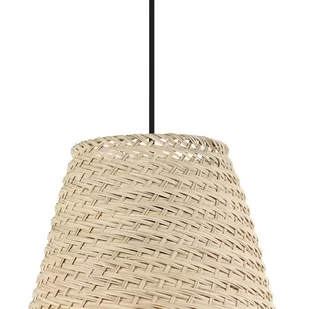 Lampa wisząca Aycliffe z rattanowym kloszem Ø 30cm - Lampy sufitowe - miniaturka - grafika 1
