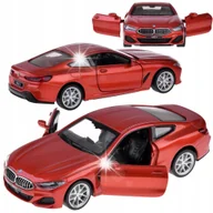 Zabawki zdalnie sterowane - Metalowe auto model 1:35 BMW M850i Coupe światło dźwięk ZA4612 - miniaturka - grafika 1