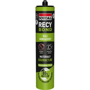 Klej montażowy Recybond 350 g Soudal - Zaprawy budowlane - miniaturka - grafika 1