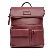 Plecaki - Plecak Nobo BAGU040-K005 Bordowy - miniaturka - grafika 1