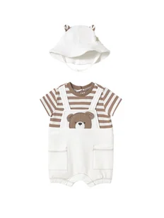 Mayoral Romper 1606 Biały - Rampersy - miniaturka - grafika 1