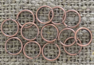 [-01003] Ogniwka sprężynki 7mm miedziane 100szt - Biżuteria - akcesoria - miniaturka - grafika 1