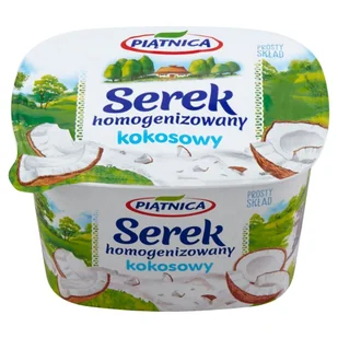 Piątnica - Serek homogenizowany kokosowy - Kefiry, jogurty, maślanki - miniaturka - grafika 1