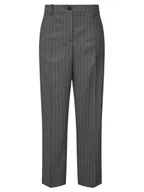 Spodnie damskie - Tommy Hilfiger Chinosy WW0WW46704 Szary Regular Fit - miniaturka - grafika 1