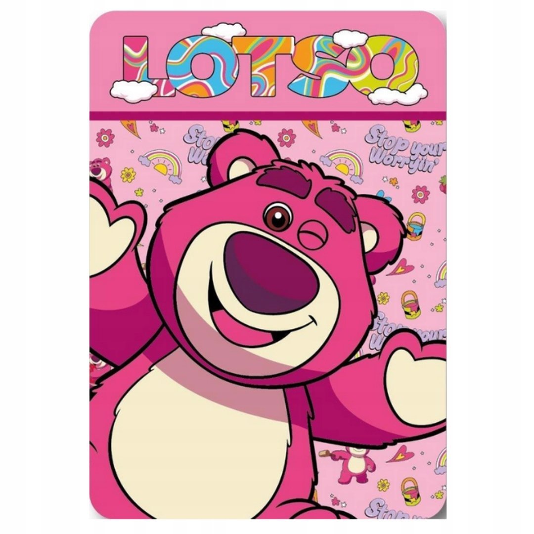 Miś Tuliś Koc Polarowy 100x140 Ciepły Miękki Toy Story