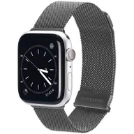 Akcesoria do smartwatchy - DUX DUCIS Milanese - pasek magnetyczny ze stali nierdzewnej do Apple Watch 38/40/41mm szary - miniaturka - grafika 1