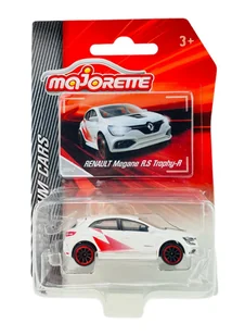 MAJORETTE PREMIUM CARS RENAULT MEGANE R.S TROPHY-R BIAŁY 222F-3 1:63 - Samochody i pojazdy dla dzieci - miniaturka - grafika 1