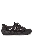 Buty dla chłopców - Jack Wolfskin Sandały Levente Sandal A64080 M Czarny - miniaturka - grafika 1