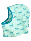 Czapki dla dzieci - Playshoes Kominiarka polarowa w kolorze turkusowym - miniaturka - grafika 1