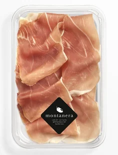 SZYNKA JAMON SERRANO BELLOTA BIO 70 g - PRIMAVERA (MONTANERA) - Pasztet i przetwory mięsne - miniaturka - grafika 1