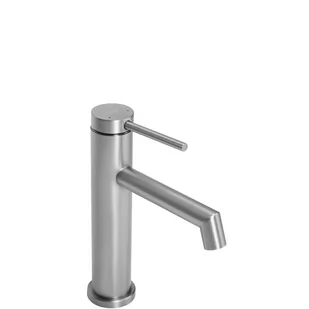 Rea Bateria Umywalkowa Rea Foss nikiel szczotkowany Inox niska nickel brush - Baterie umywalkowe - miniaturka - grafika 1