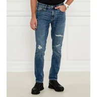 Spodnie męskie - Armani Exchange Jeansy j14 Slim Fit - miniaturka - grafika 1