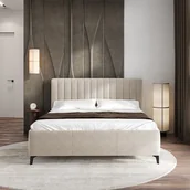 Łóżka - Łóżko MELODY COMFORTEO tapicerowane : Rozmiar - 160x200, Pojemnik  - Z pojemnikiem, Tkanina - Wind 05 - miniaturka - grafika 1