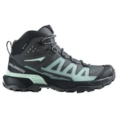 Buty trekkingowe damskie - Damskie buty outdoorowe Salomon X Ultra 360 MID GTX Turbulence/Carbon/Tourmaline UK 5,5 - miniaturka - grafika 1