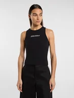 Koszulki i topy damskie - canotte donna dickies rib top dk0a4z8nblk1 black - miniaturka - grafika 1
