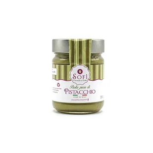 Pasta pistacjowa, 200 g - 100% pistacji / Pistacchio Sofi - Słodkie kremy i masła - miniaturka - grafika 1