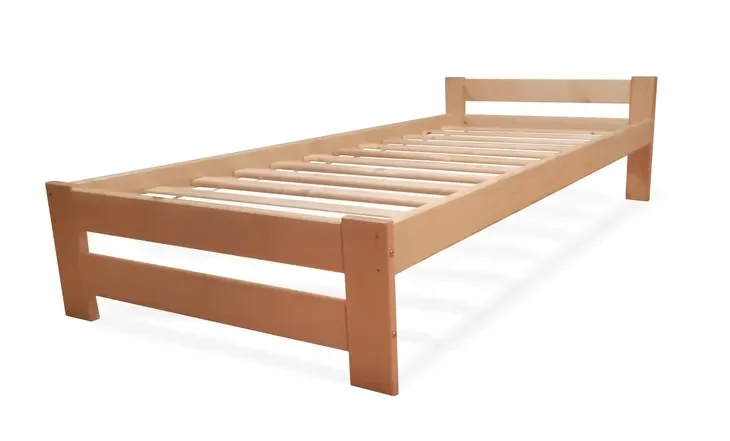 ŁÓŻKO DREWNIANE sosnowe Relax 80x200 + stelaż drewniany