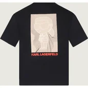 Koszulki dla chłopców - Karl Lagerfeld Kids T-shirt | Regular Fit - miniaturka - grafika 1