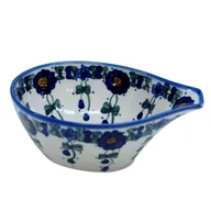 Świeczniki - Ceramiczna podstawka na łyżkę Ceramika Bolesławiec - miniaturka - grafika 1