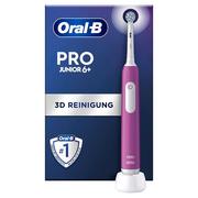 Szczoteczki do zębów - Szczoteczka Oral-B Pro Junior 6+ Fioletowa - miniaturka - grafika 1