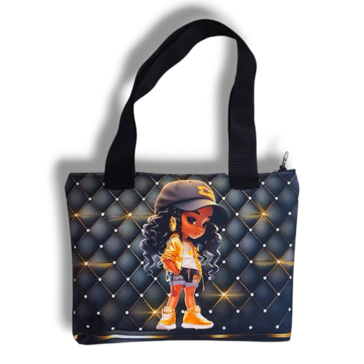 Mała torba z nadrukiem dziewczynki Samanta Wodoodporna 31x23 cm