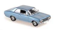 Samochody i pojazdy dla dzieci - Opel Rekord C 1966 Blue Metallic 1:43 Minichamps - miniaturka - grafika 1