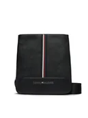 Nerki - Tommy Hilfiger Saszetka Th Central Mini Crossover AM0AM11833 Czarny - miniaturka - grafika 1