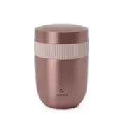 Lunch boxy - Chic-Mic Lunchpot ze stali nierdzewnej dwuczęściowy różowe złoto 420 ml + 200 ml - miniaturka - grafika 1