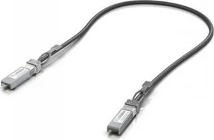 Ubiquiti Kabel sieciowy SFP28 UBIQUITI Czarny 50 cm - Kable komputerowe i do monitorów - miniaturka - grafika 1