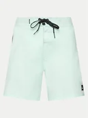 Kąpielówki męskie - Quiksilver Szorty kąpielowe Surfsilk Kaimana AQYBS03633 Zielony Regular Fit - miniaturka - grafika 1