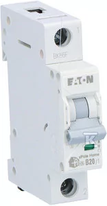 Eaton Wyłącznik NADPRĄDOWY HN-B20 - Bezpieczniki elektryczne - miniaturka - grafika 1