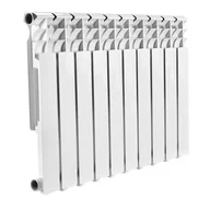 Grzejniki pokojowe - Grzejnik aluminiowy 56 x 74,5 x 7,5 cm 747 W biały GO/ON! - miniaturka - grafika 1