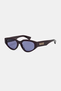 Gucci okulary przeciwsłoneczne damskie kolor bordowy GG1845SA - Okulary przeciwsłoneczne - miniaturka - grafika 1